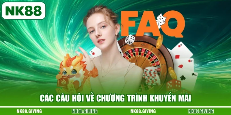 Các câu hỏi về chương trình khuyến mãi