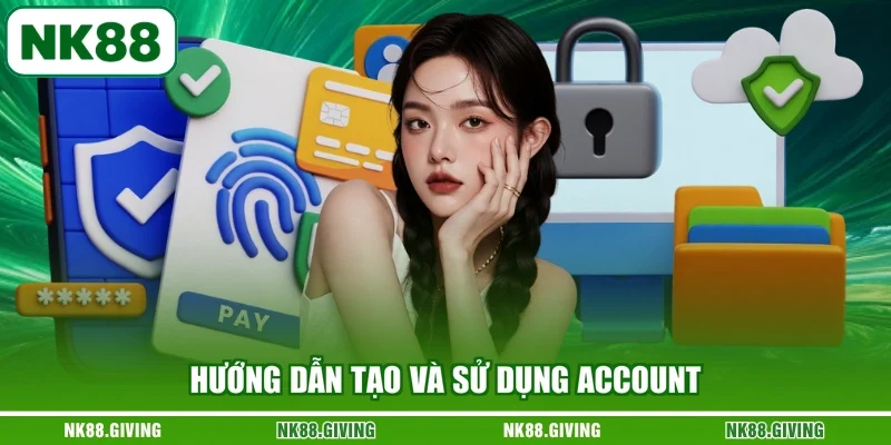 Hướng dẫn tạo và sử dụng account