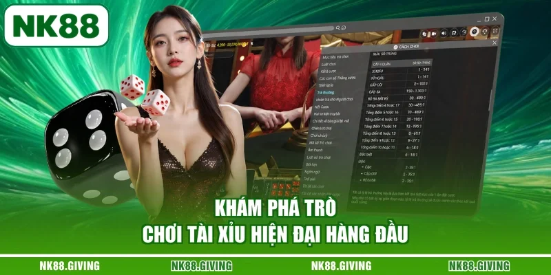 Khám phá trò chơi tài xỉu hiện đại hàng đầu