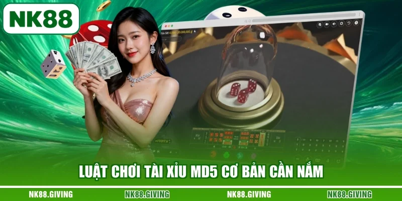 Luật chơi tài xỉu MD5 cơ bản cần nắm